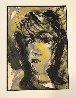 Untitled Portrait of a Woman 1976 32x24 Works on Paper (not prints) by Anatoly Zverev - 2