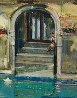 Portal With Paper Boat 2008 22x26 Original Painting by Alex Zwarenstein - 0