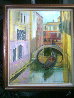 Venice Golden Dawn 28x24 - Italy Original Painting by Alex Zwarenstein - 3