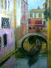 Venice Golden Dawn 28x24 - Italy Original Painting by Alex Zwarenstein - 0