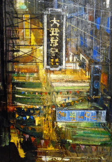 Market Street 2016 44x32 Original Painting - Alex Zwarenstein Market Street 2016 44x32 Original Painting - Alex Zwarenstein