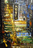 Market Street 2016 44x32 - Huge -  San Francisco, California - Chinatown Original Painting by Alex Zwarenstein - 1