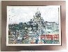 A View of Montmartre 29x37 - Paris, France Original Painting by Alex Zwarenstein - 1