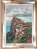 Cinque Terre 44x32 - Italy Original Painting by Alex Zwarenstein - 1