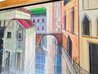 Infinite Canal 28x35 - Venice, Italy Original Painting by Alex Zwarenstein - 2