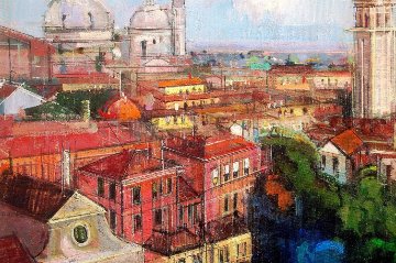 Venice Light 2014 Italy 18x24 Original Painting - Alex Zwarenstein Venice Light 2014 Italy 18x24 Original Painting - Alex Zwarenstein