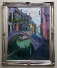 Summer Colors in Venice 30x24 - Italy Original Painting by Alex Zwarenstein - 1