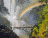 Victoria Falls 24x30 Africa Original Painting by Alex Zwarenstein - 0