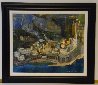 Positano Amalfi Coast 20x24 - Italy Original Painting by Alex Zwarenstein - 2