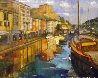 Fazzio, Corsica 24x30 - Italy Original Painting by Alex Zwarenstein - 0